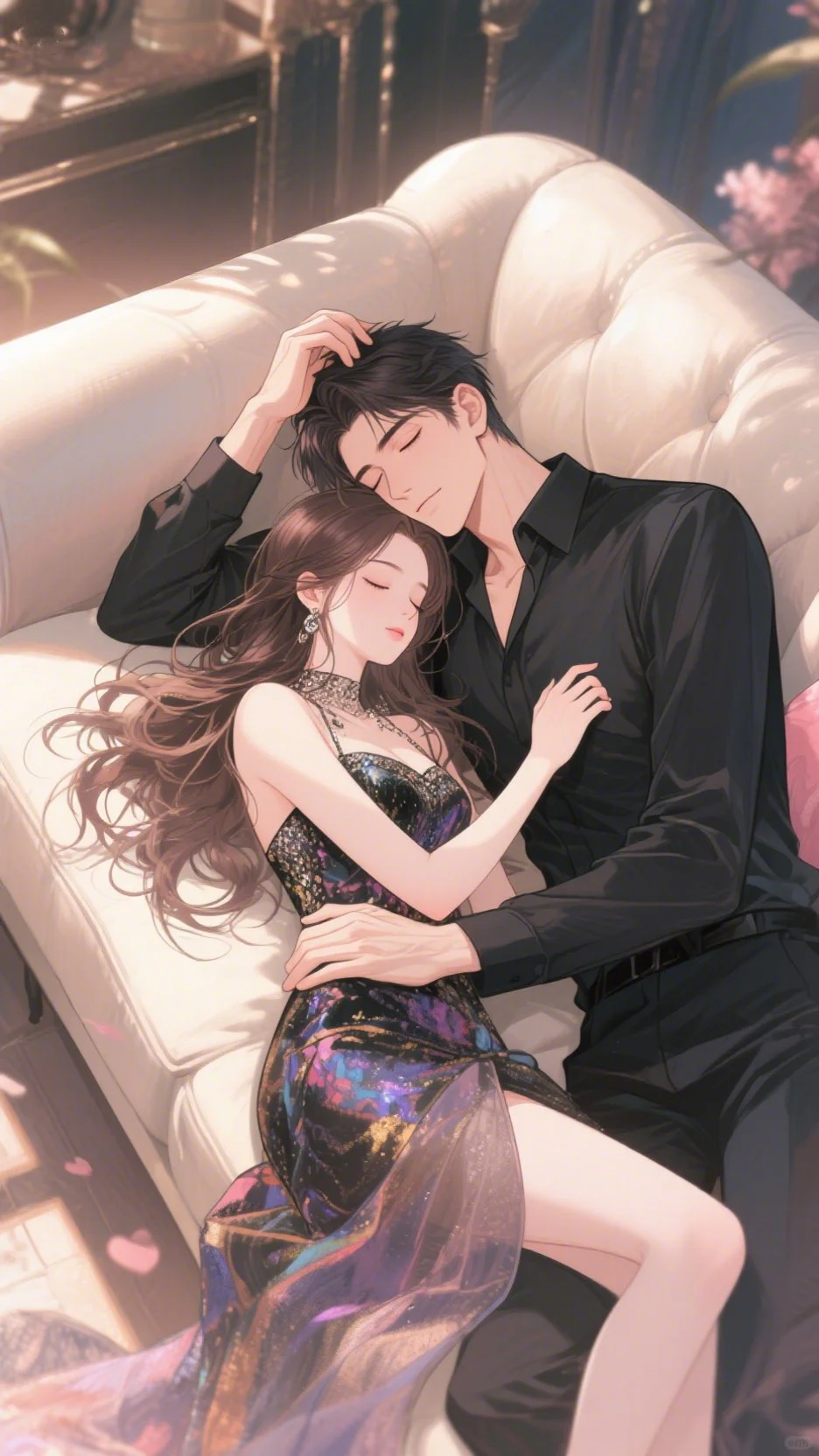 这组情侣插画把婚后生活画神了