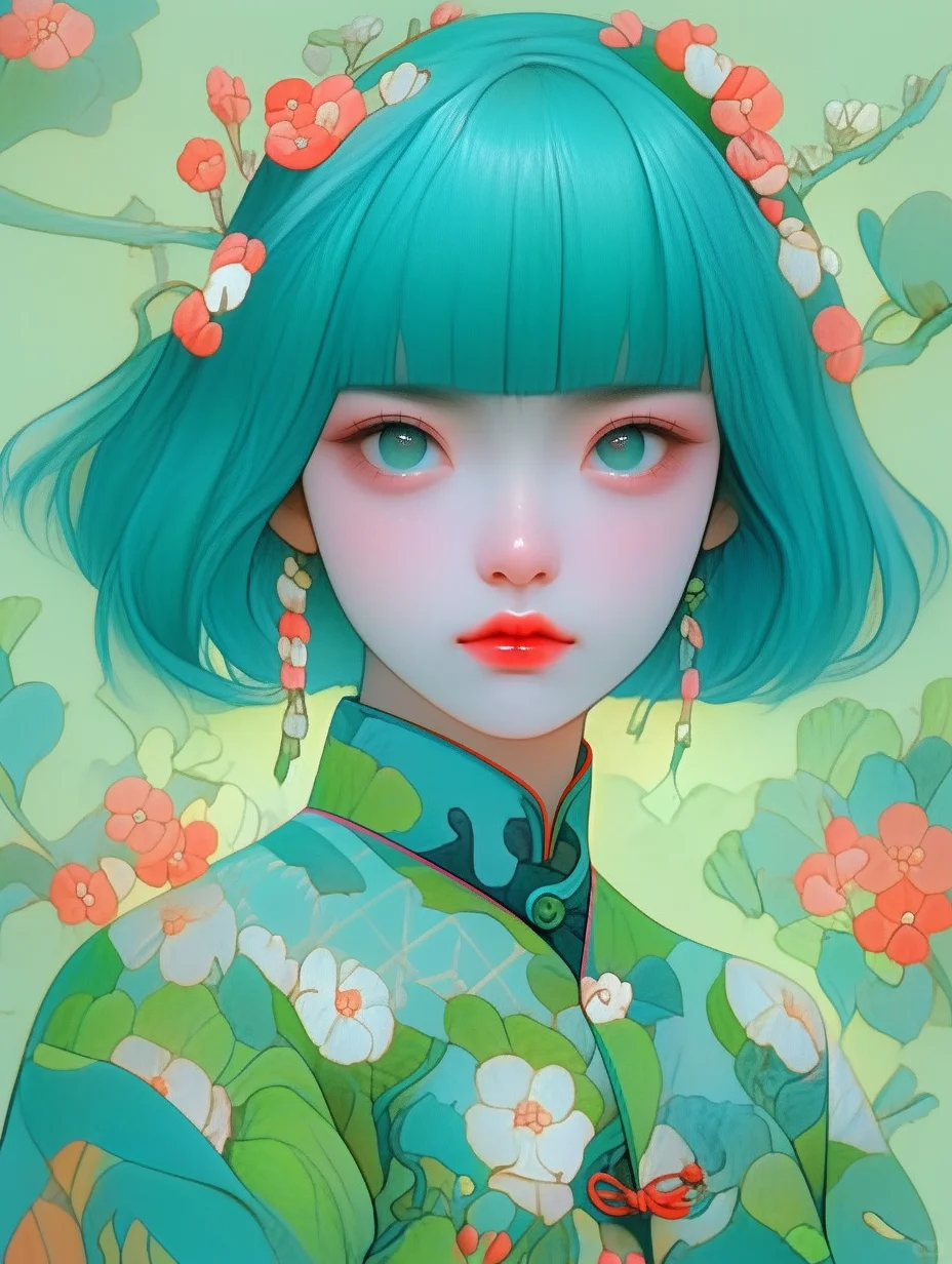 😍这是什么绝世美少女，万年一遇的颜啊！