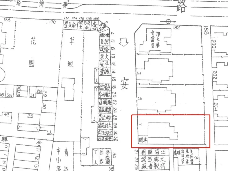 安福路丨沿街独栋老洋房，花园200㎡带车库