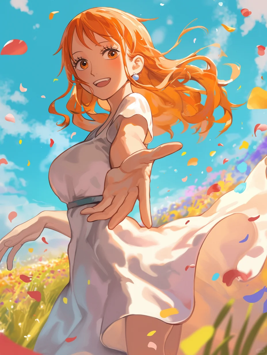航海王｜娜美第十五弹｜AIGC