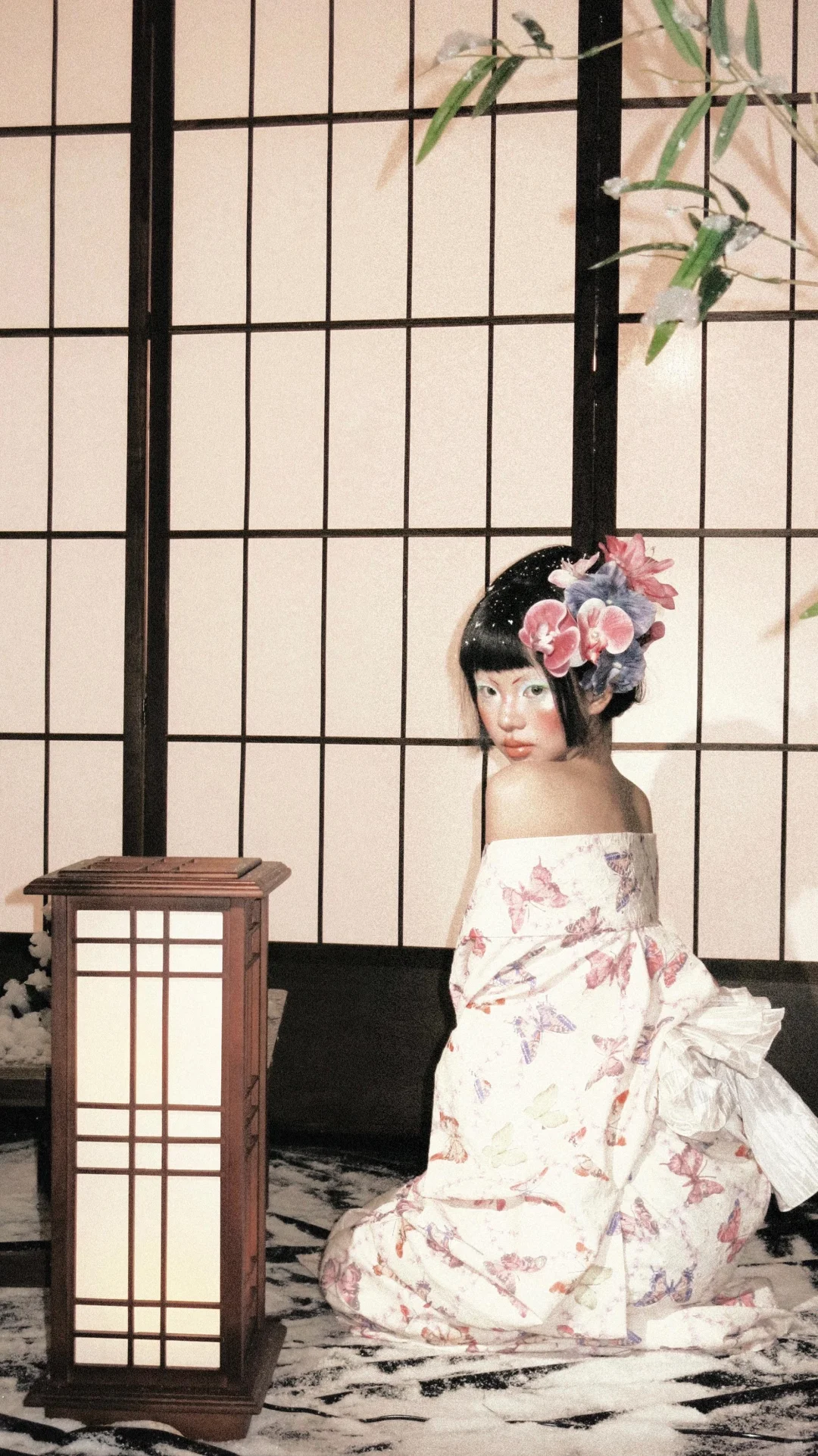 日系和服写真 👘 风情万种 妖艳花魁 蝴蝶🦋