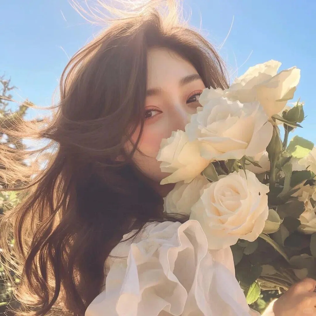超爱的鲜花女头
