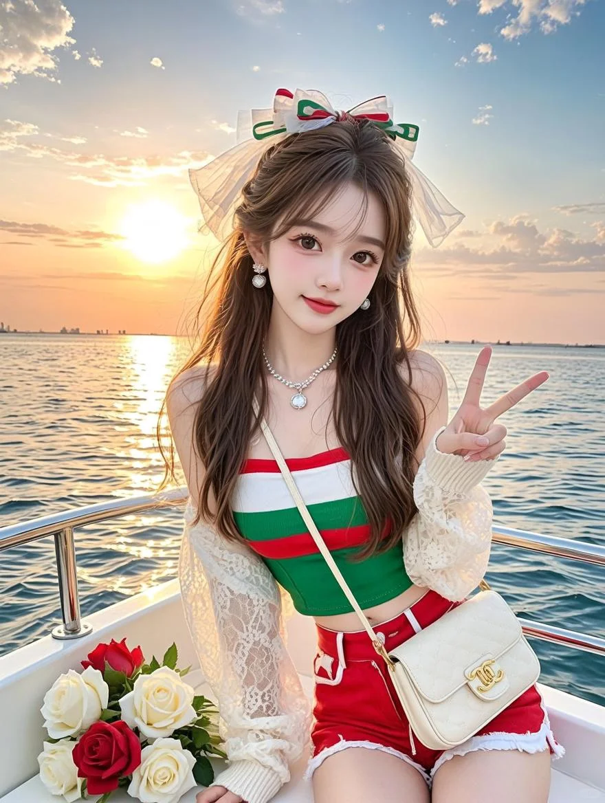 海上的浪漫氛围感真的绝了！！！