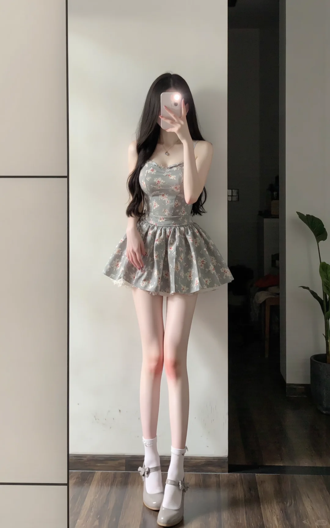 这裙子真的好甜好仙好温柔！