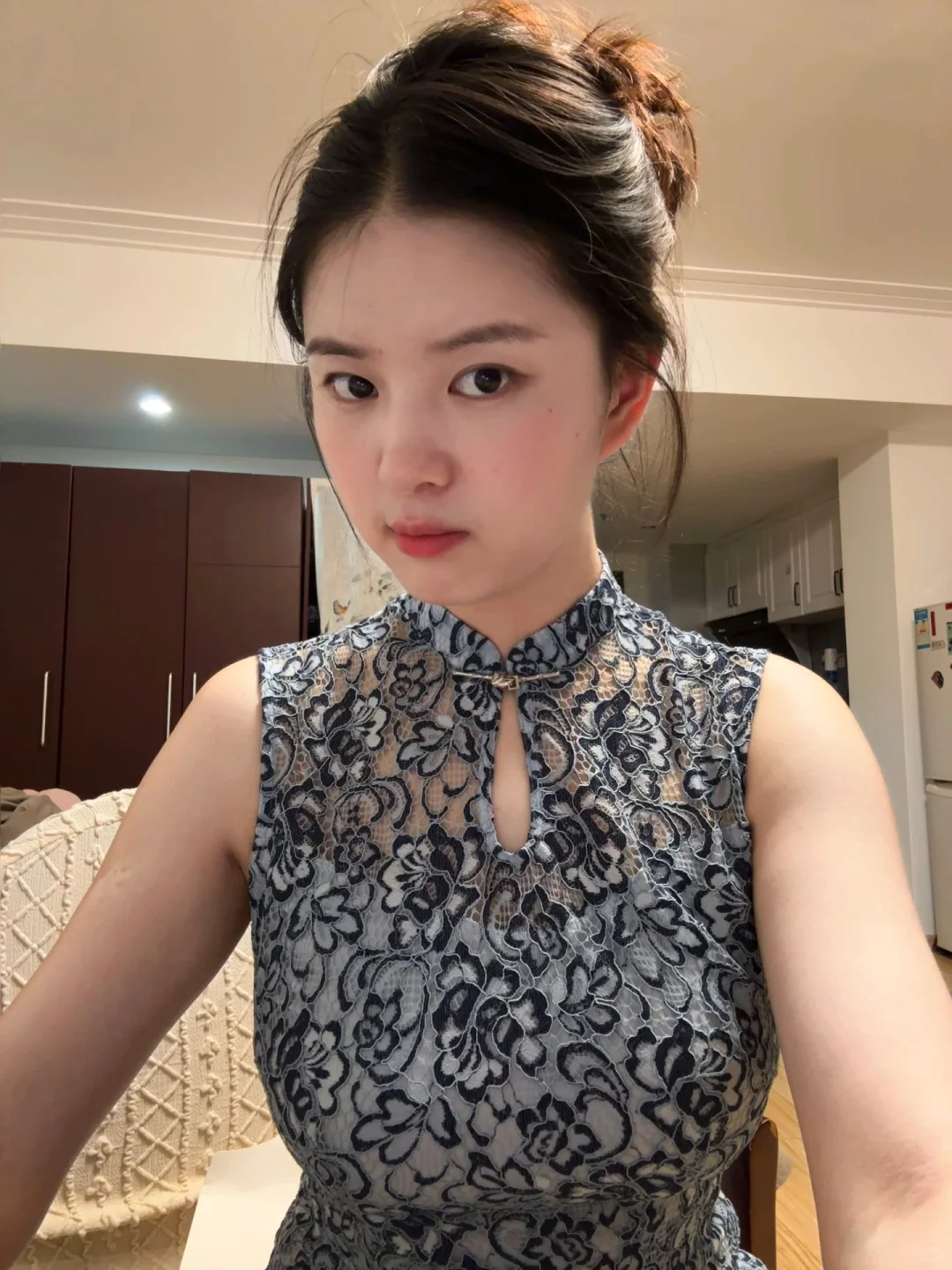 穿上旗袍整个人都江南起来了～☺️