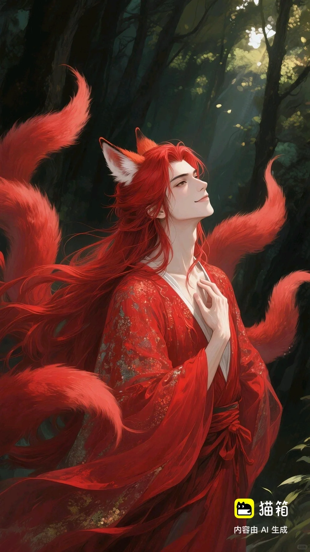 妩媚九尾狐关键词｜建崽标注