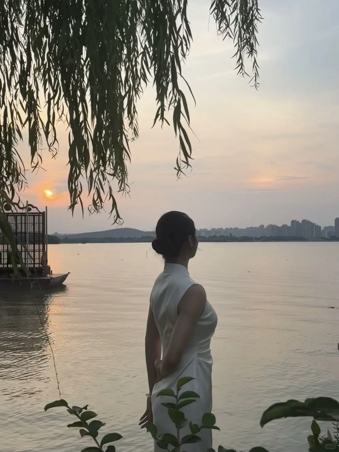 130斤第一次穿旗袍