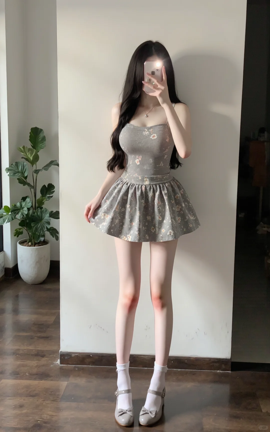这裙子真的好甜好仙好温柔！