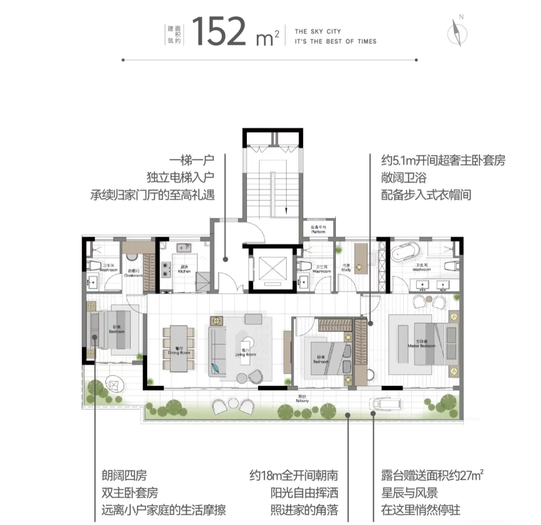 无锡楼市推荐，拥有超长阳台户型的小区：