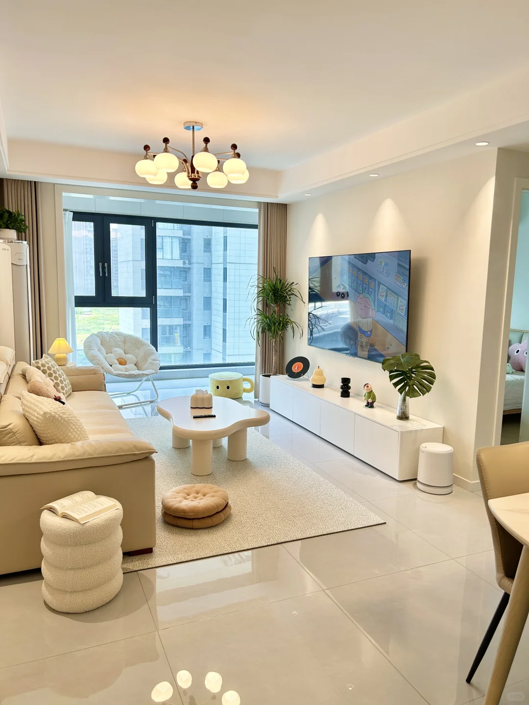 两个人住96m²🏡，真的太舒服啦！！