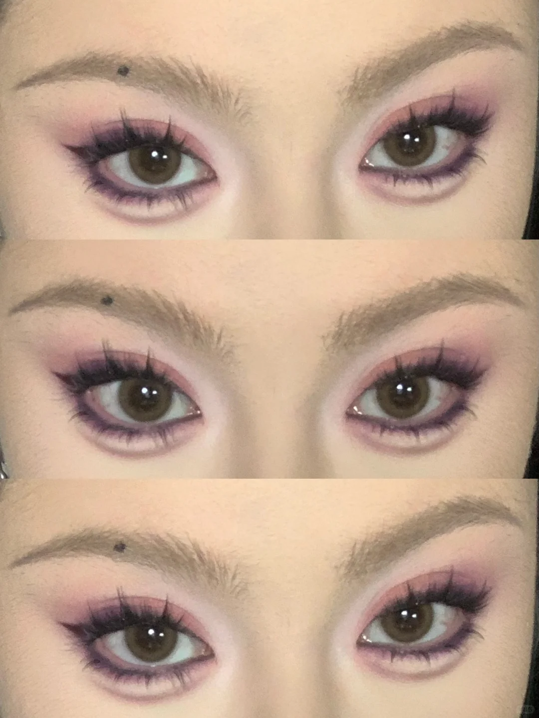 乌托邦｜粉紫撞色妩媚狐狸眼妆！附详细教程！！
