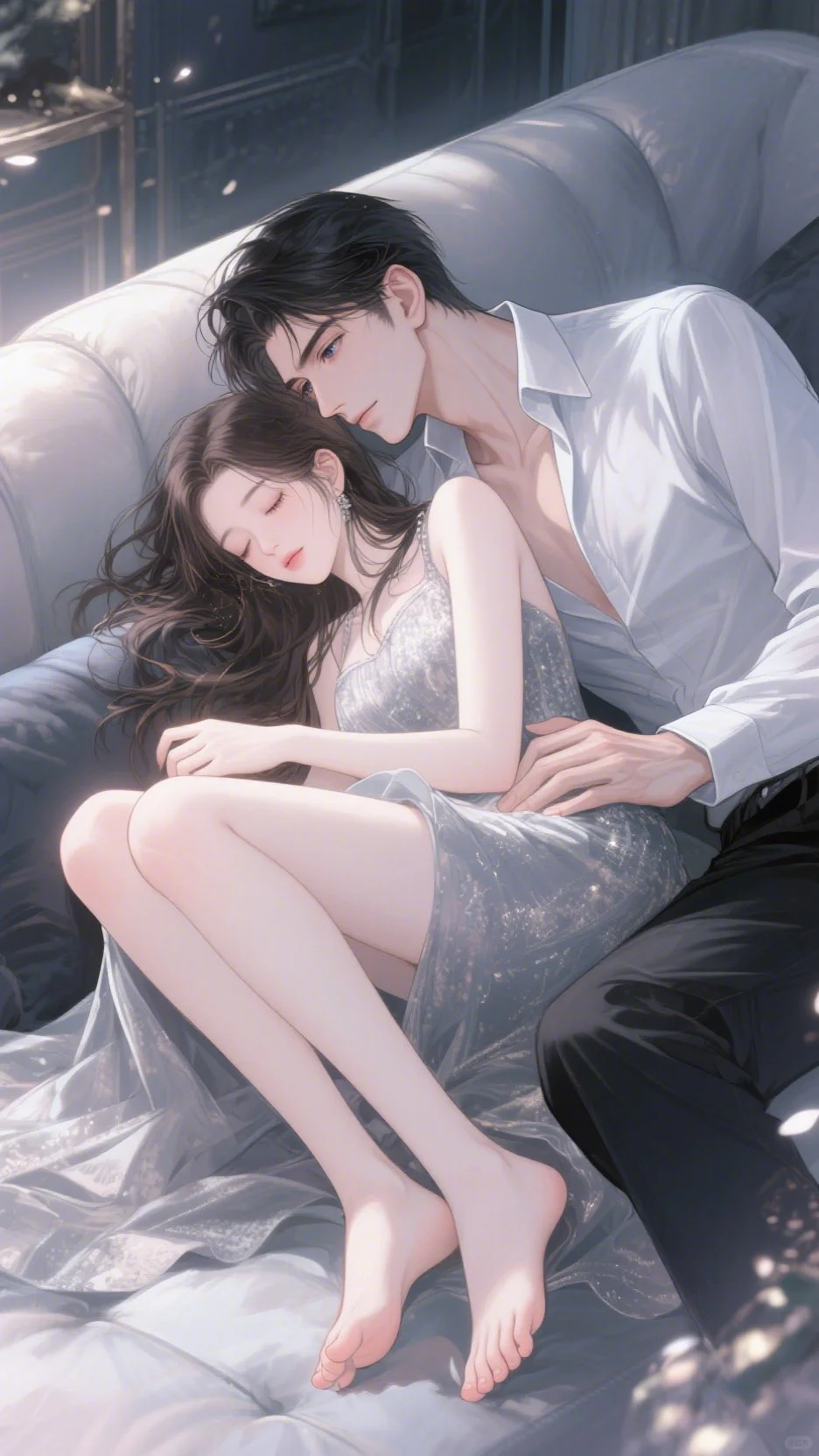 这组情侣插画把婚后生活画神了