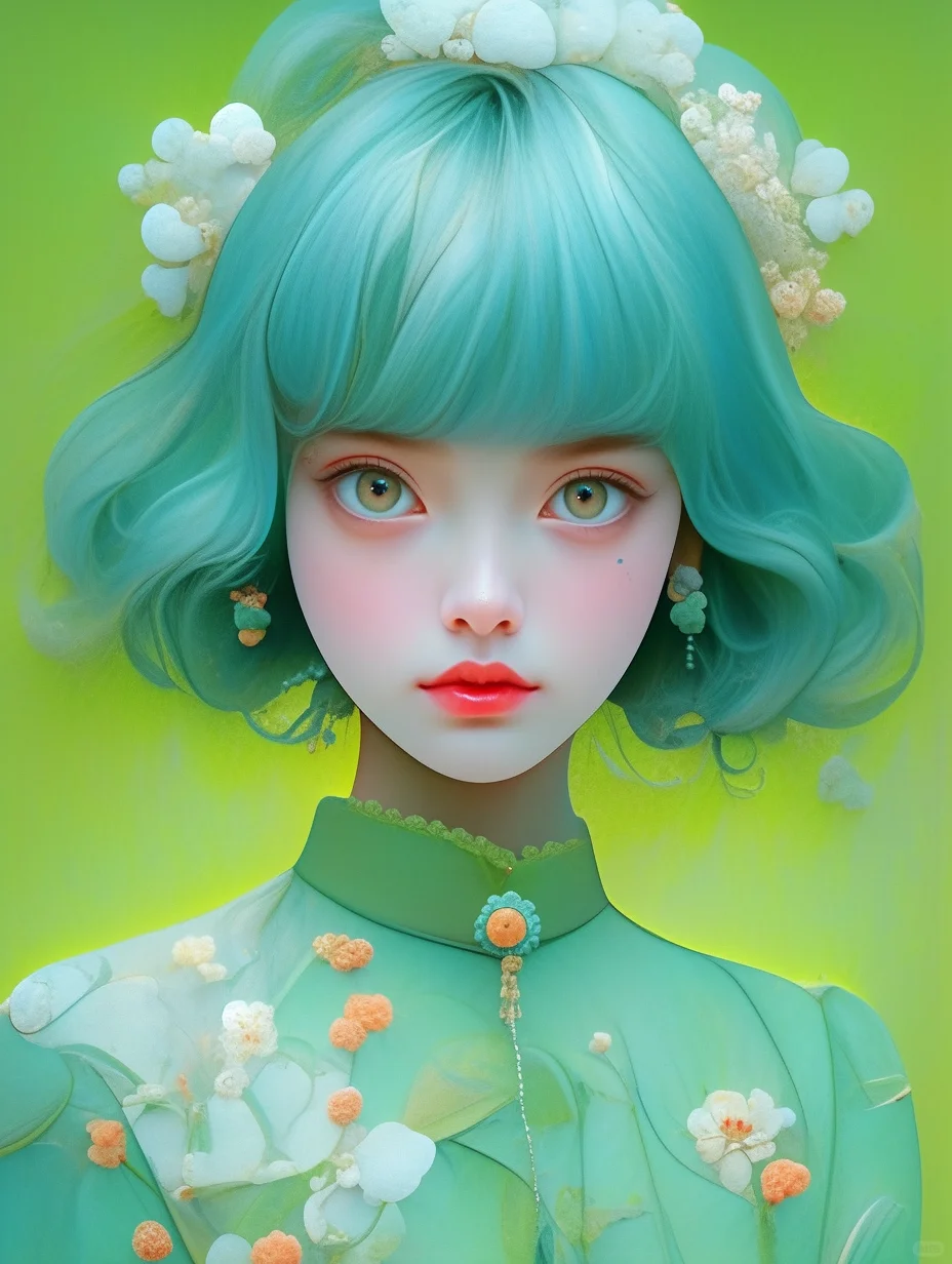 😍这是什么绝世美少女，万年一遇的颜啊！