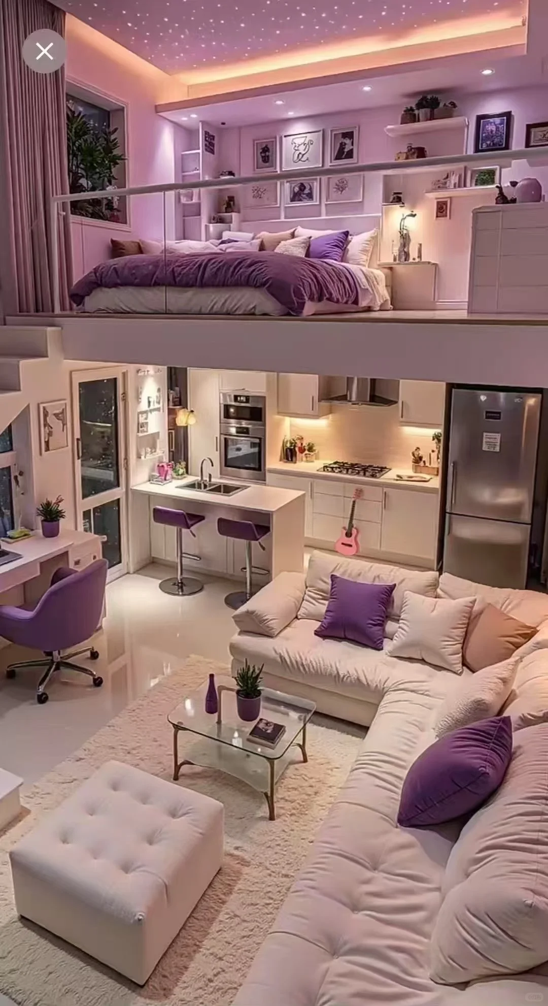 一间有潜力的女生loft