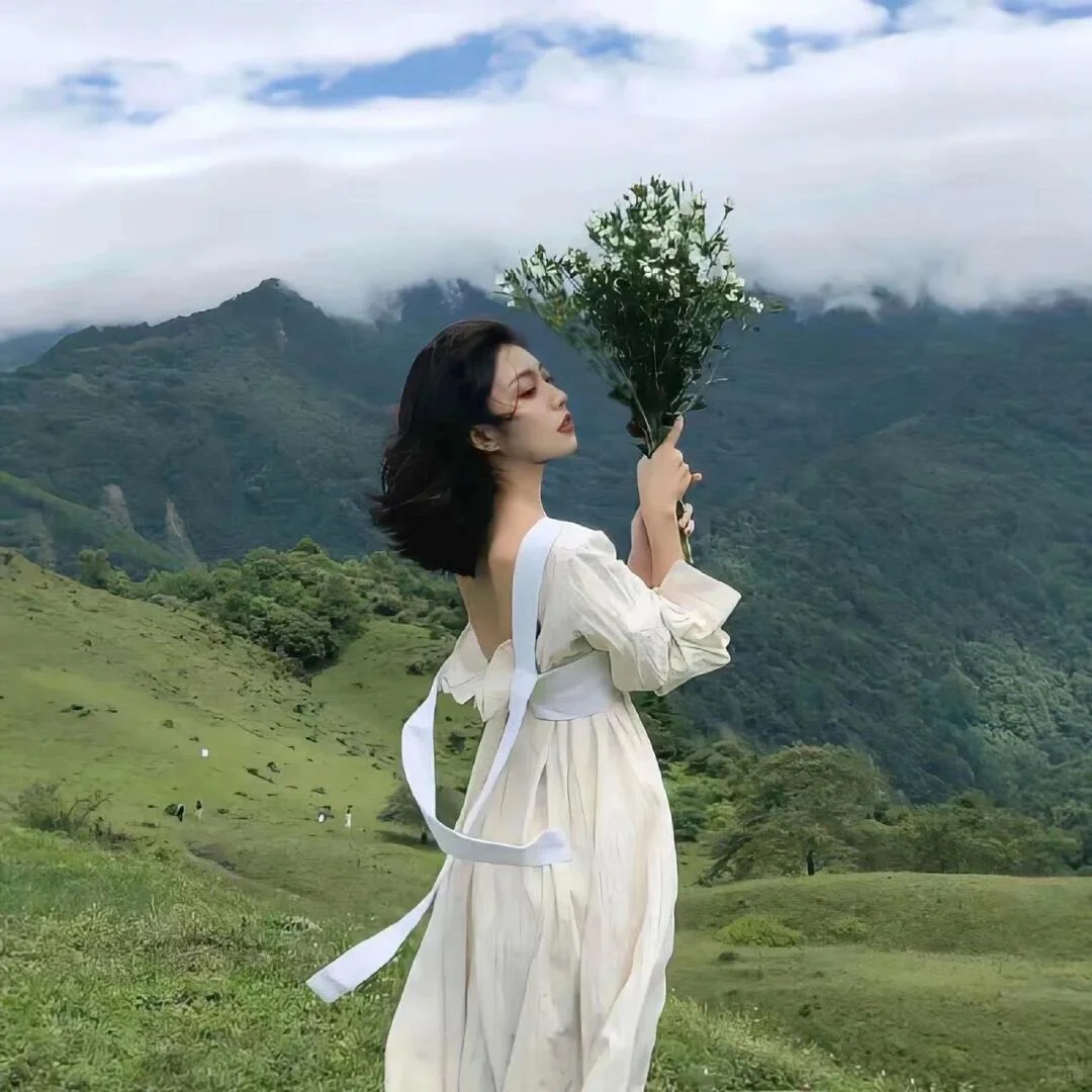 超爱的鲜花女头
