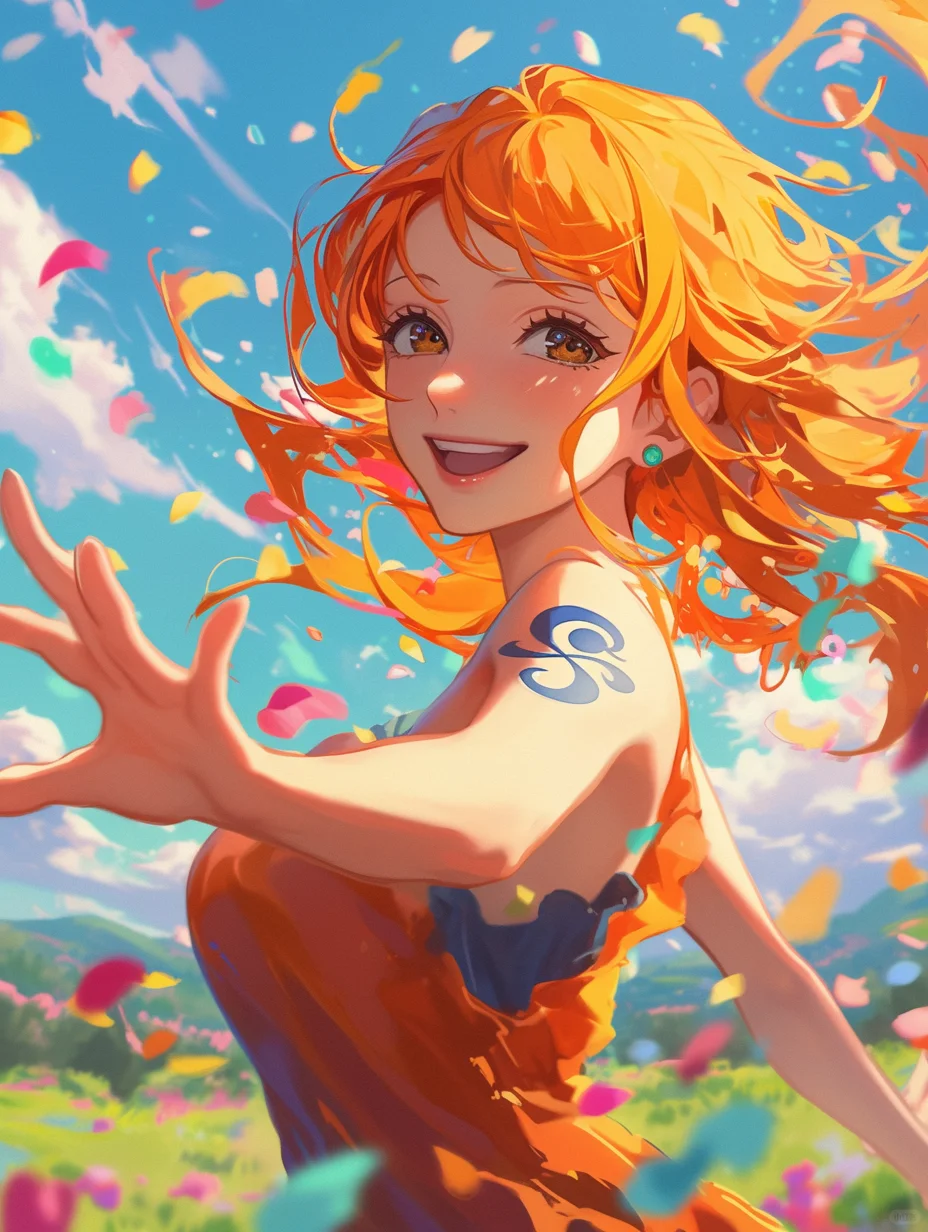 航海王｜娜美第十五弹｜AIGC