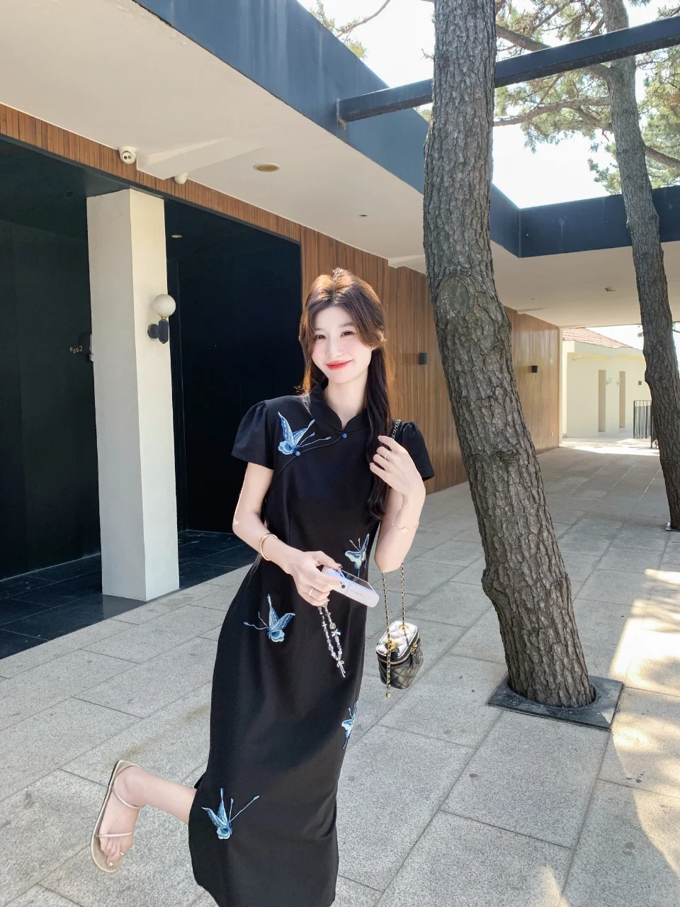 这款旗袍也太好看了吧！🖤