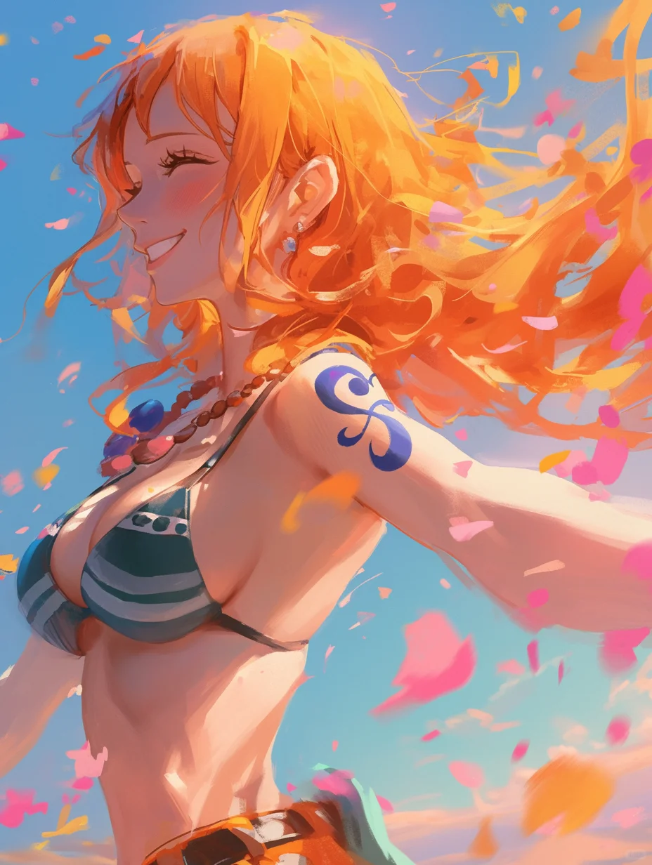 航海王｜娜美第十五弹｜AIGC