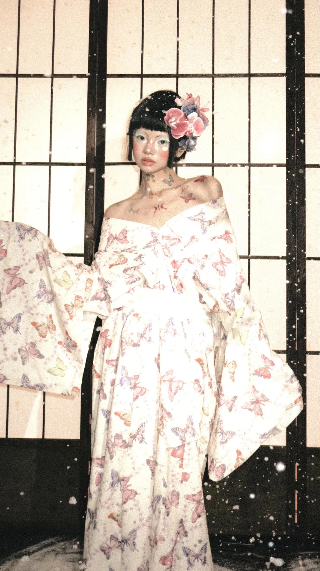 日系和服写真 👘 风情万种 妖艳花魁 蝴蝶🦋