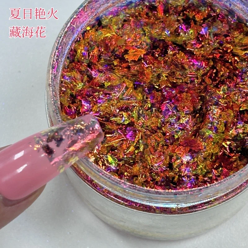 妖艳红藏海花欧泊粉