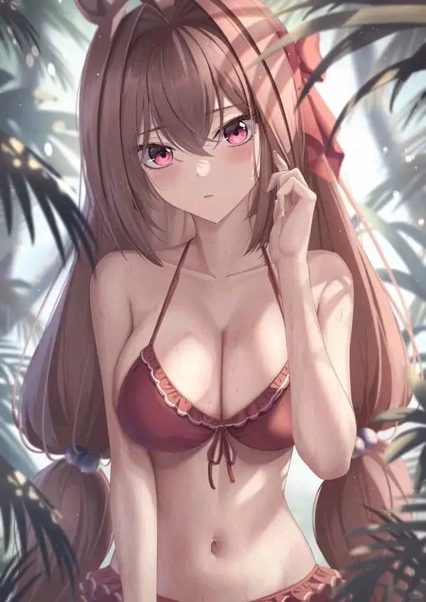 角色立绘泳装美女