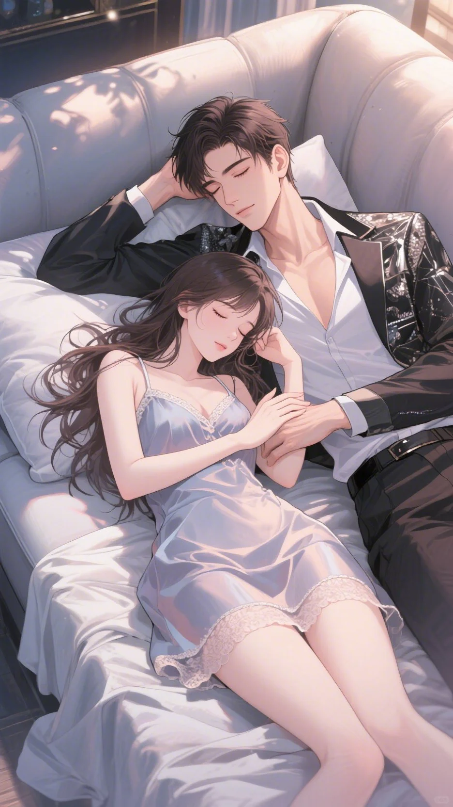 这组情侣插画把婚后生活画神了