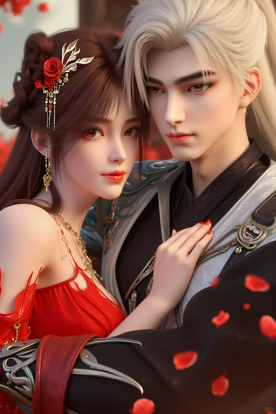 太炸了！AI版石昊×火灵儿，比原著还仙🔥