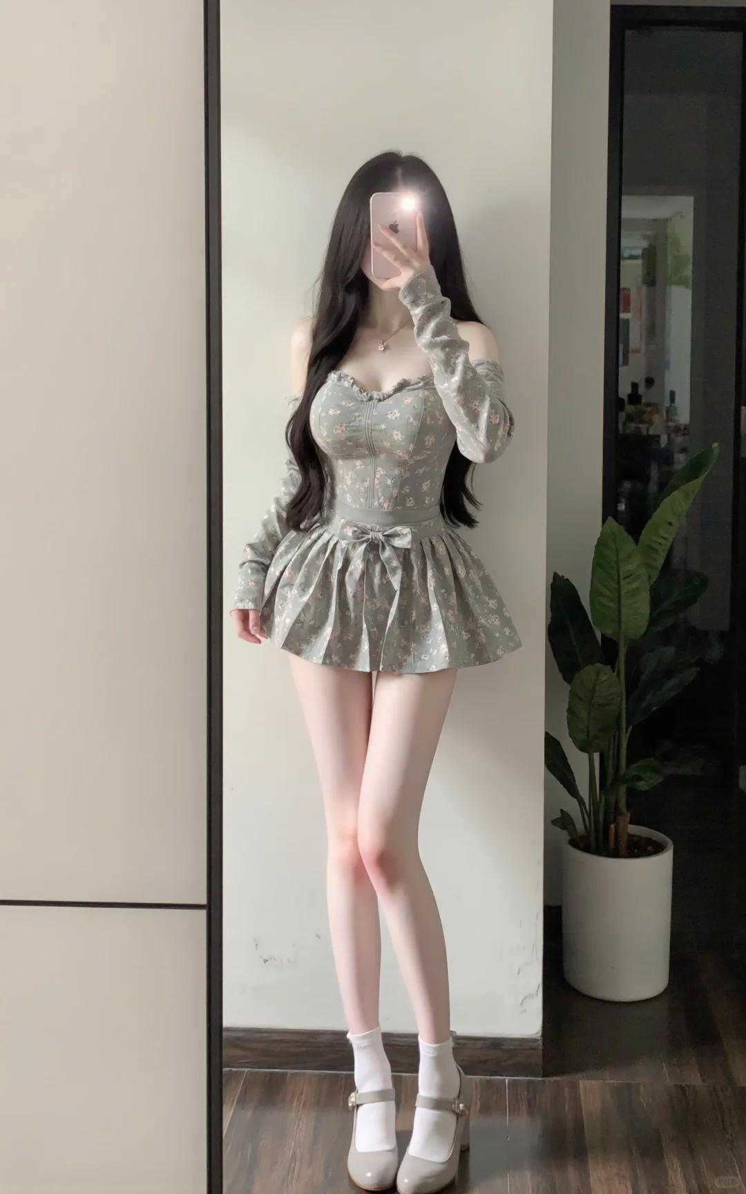 这裙子真的好甜好仙好温柔！