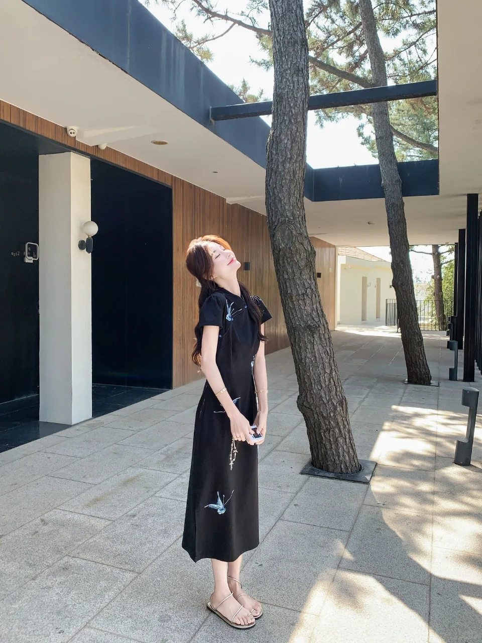 这款旗袍也太好看了吧！🖤