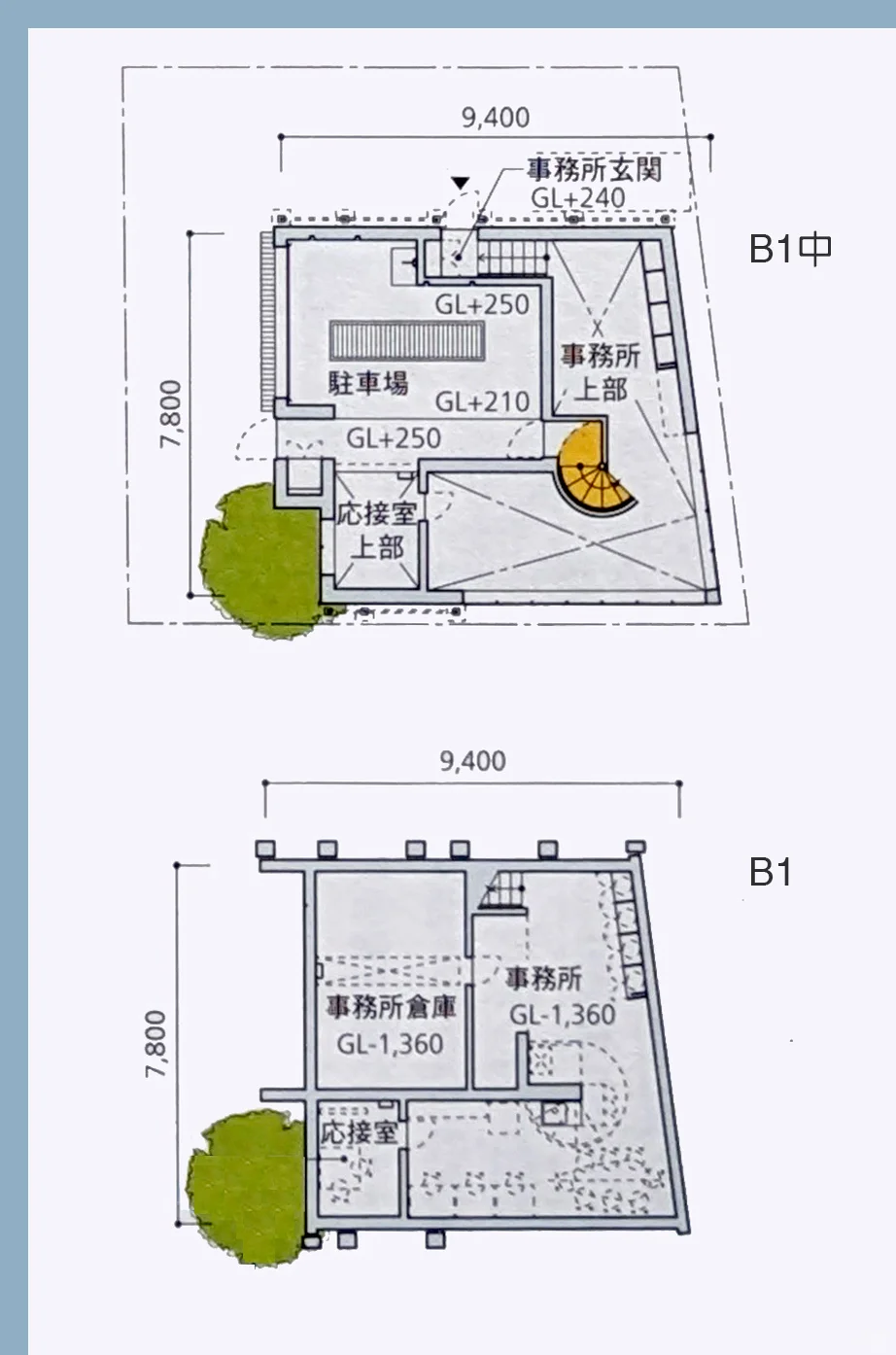 事务所兼住宅案例，经营管理签的理想住宅。