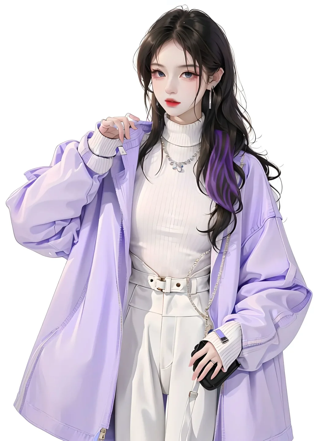 职场穿搭·魅惑紫