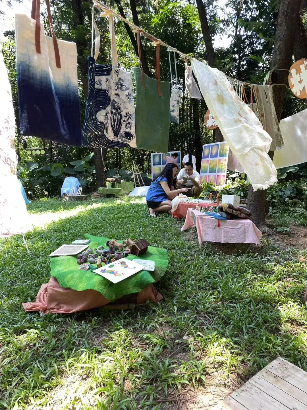 盛夏的森林主题画展｜接地Earthing