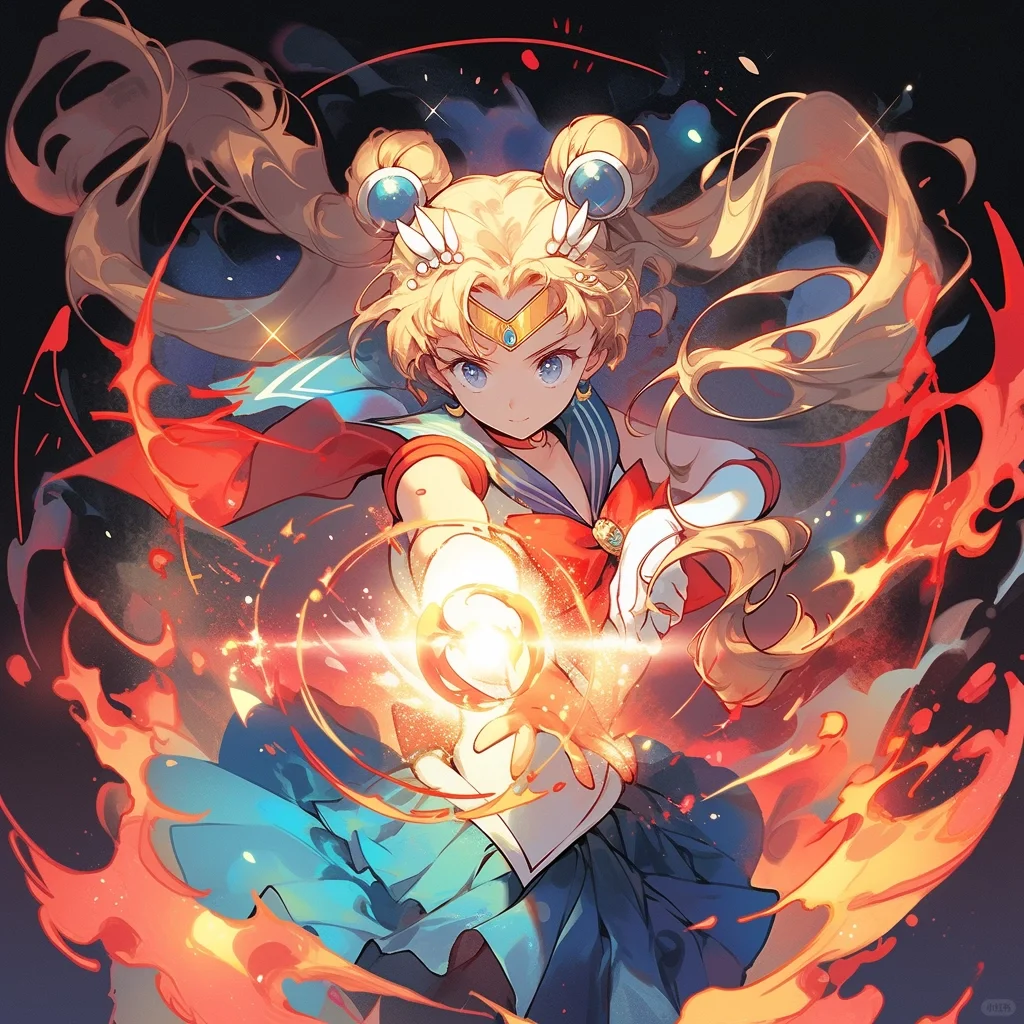Ai绘画美少女战士