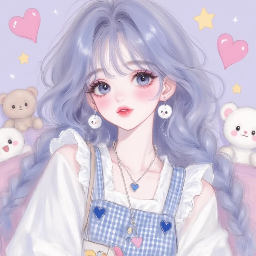 女头｜甜甜的插画女孩来啦～