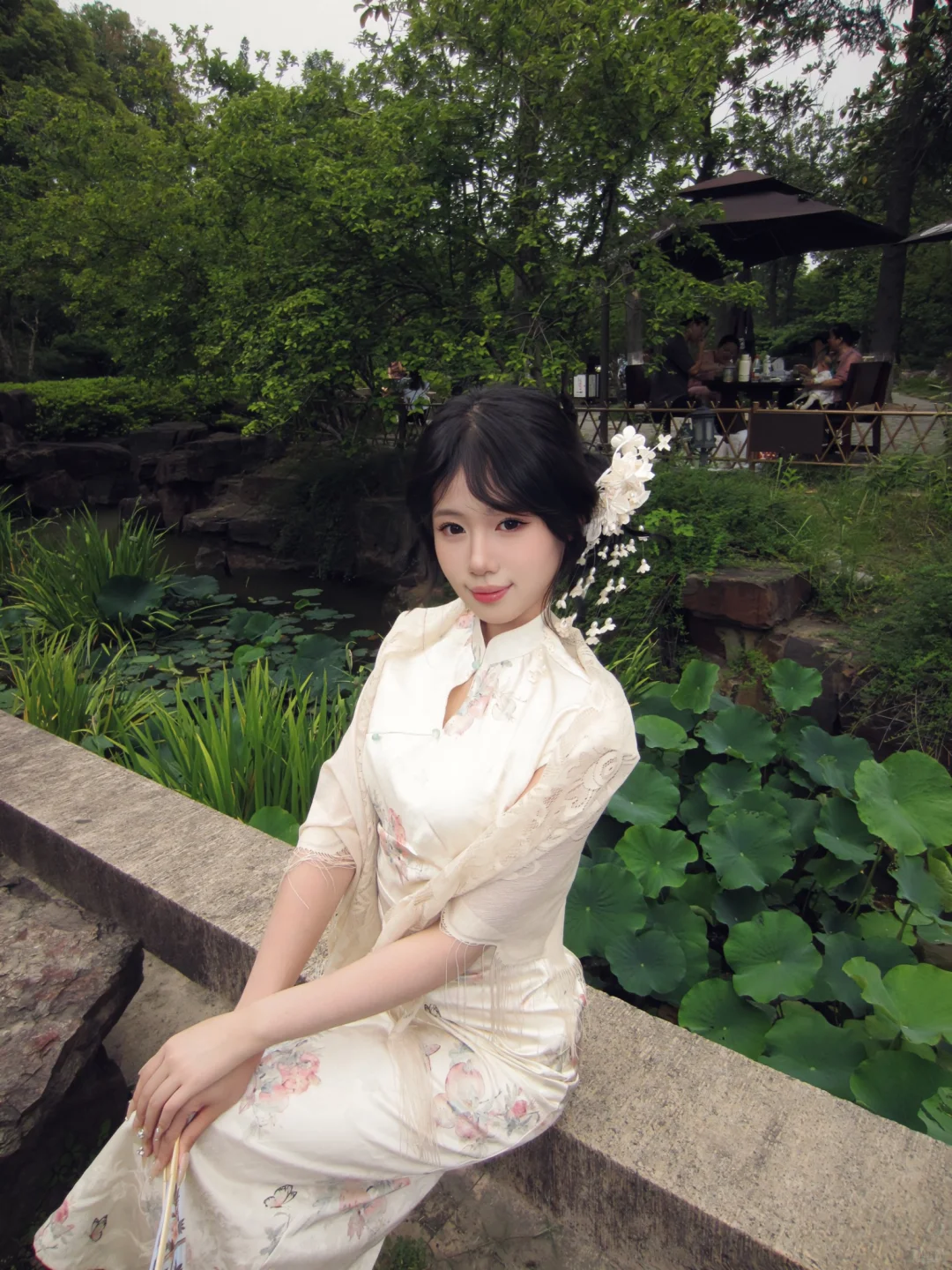 常熟陪拍📸｜苏州园林里的中式旗袍🍃