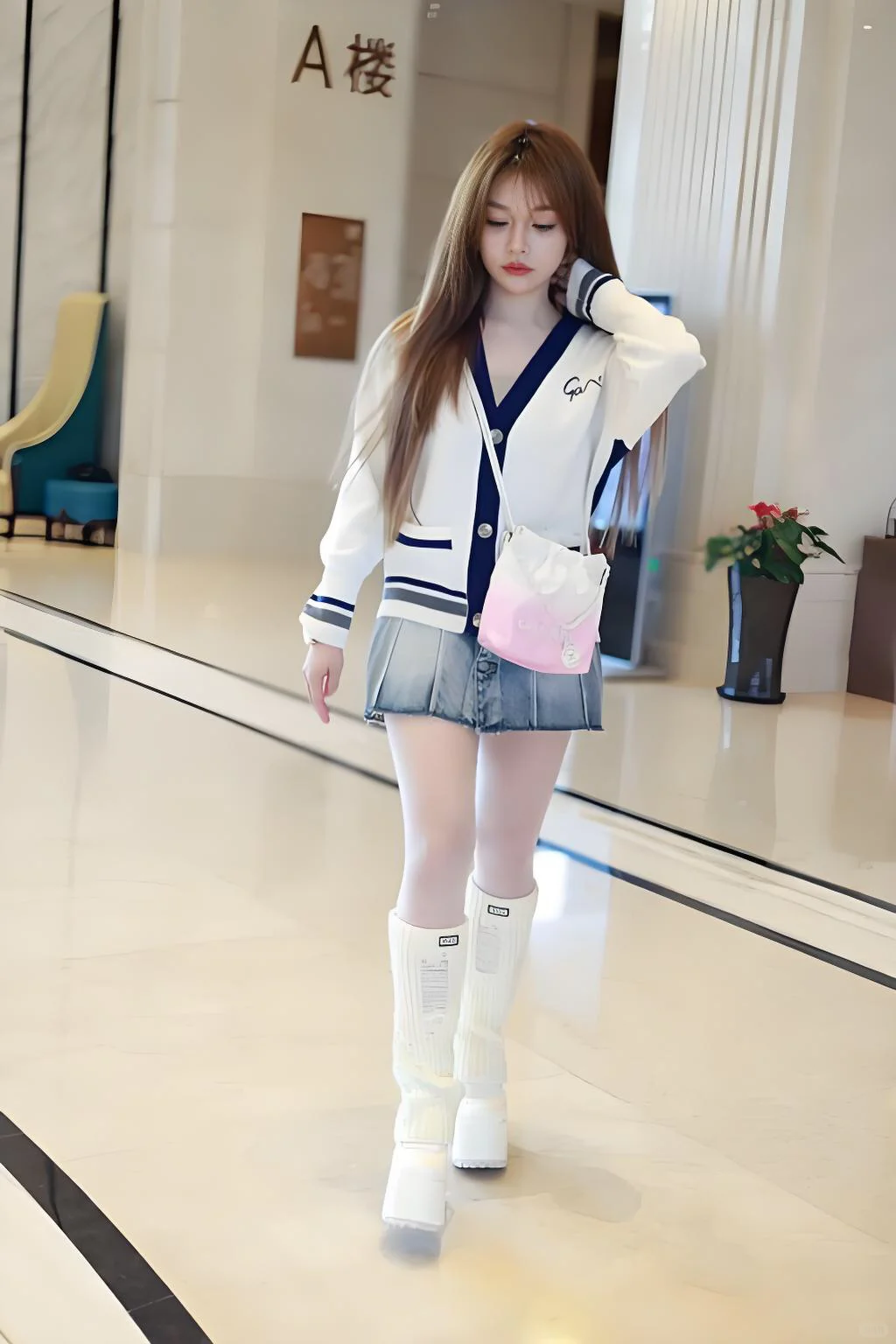 黄霄云💞白丝下的绝美仙子💯