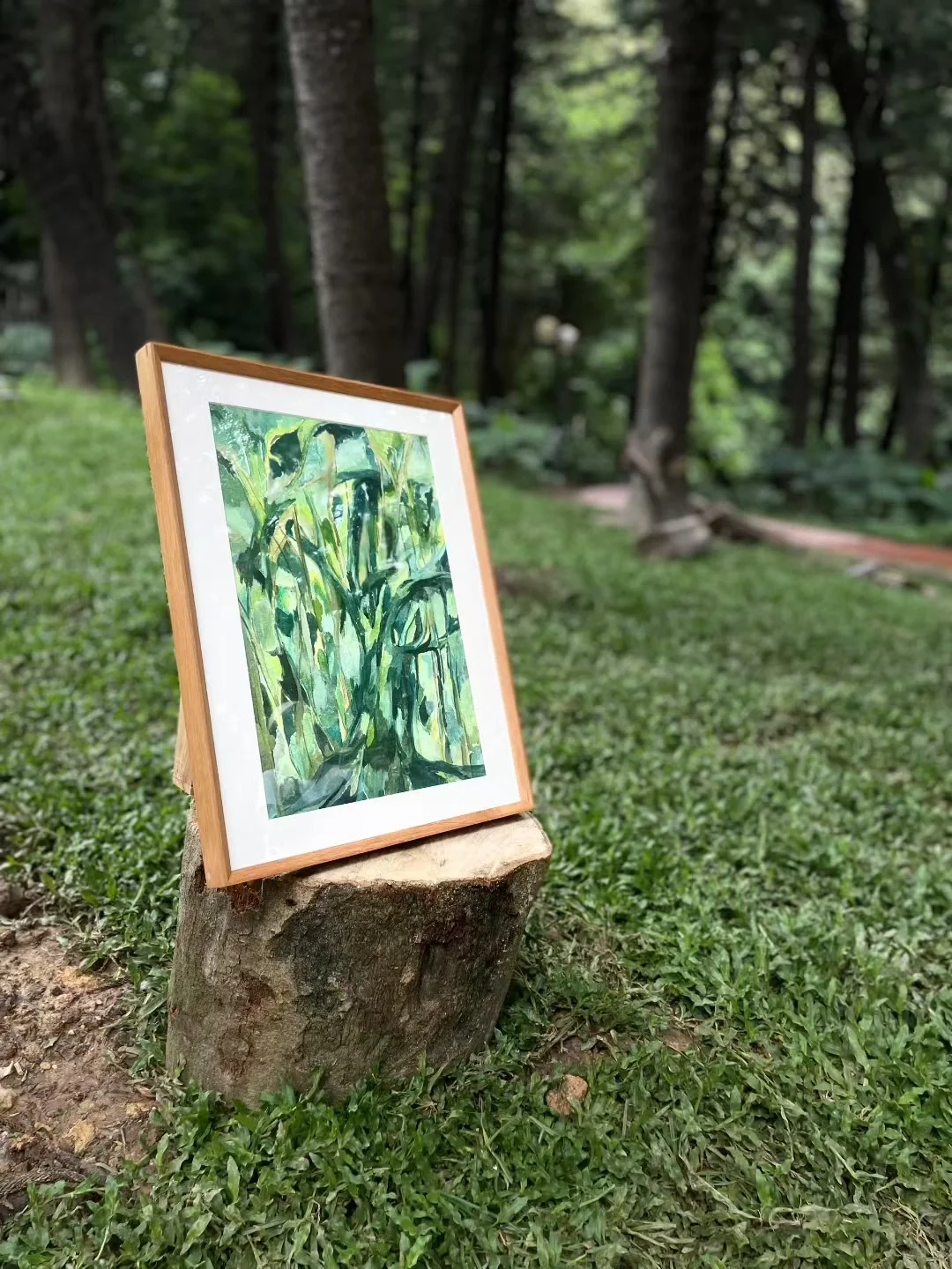 盛夏的森林主题画展｜接地Earthing