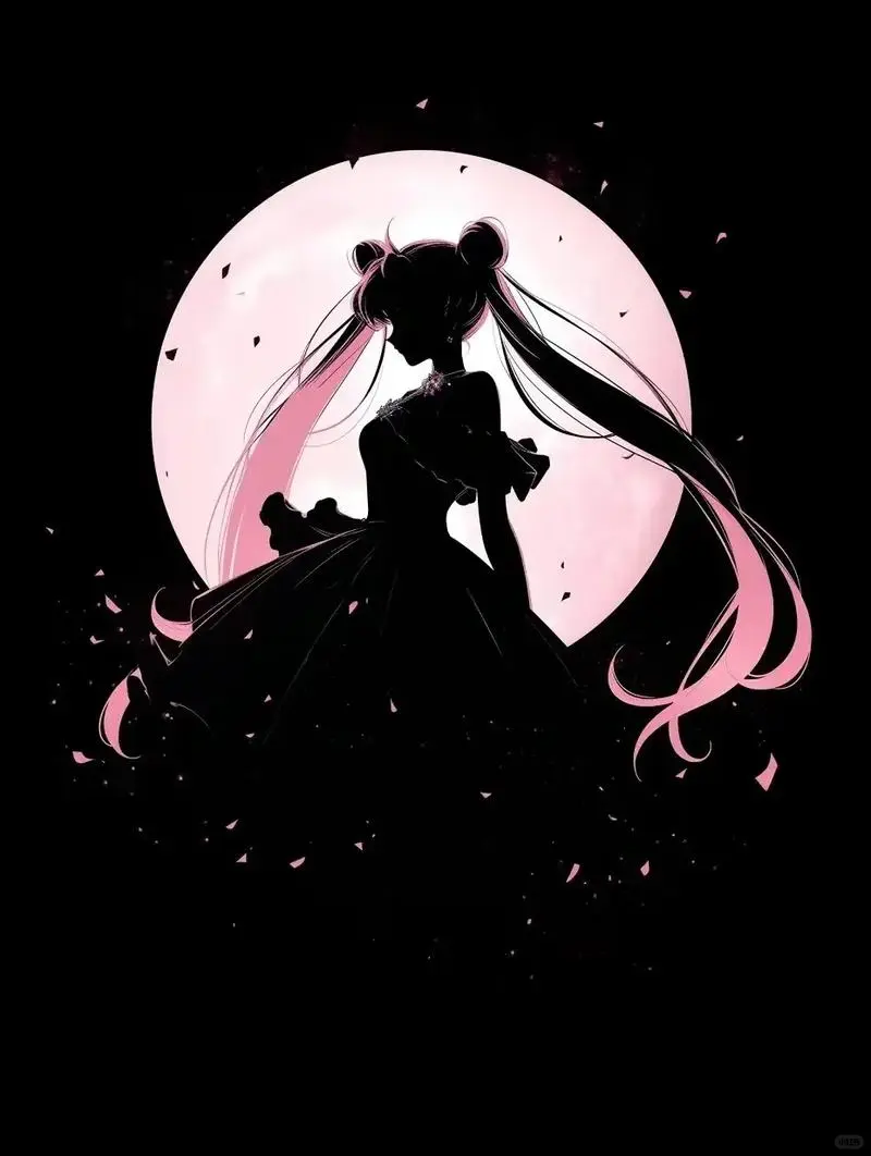 粉月亮美死我了🥺🥺🥺超绝美少女壁纸