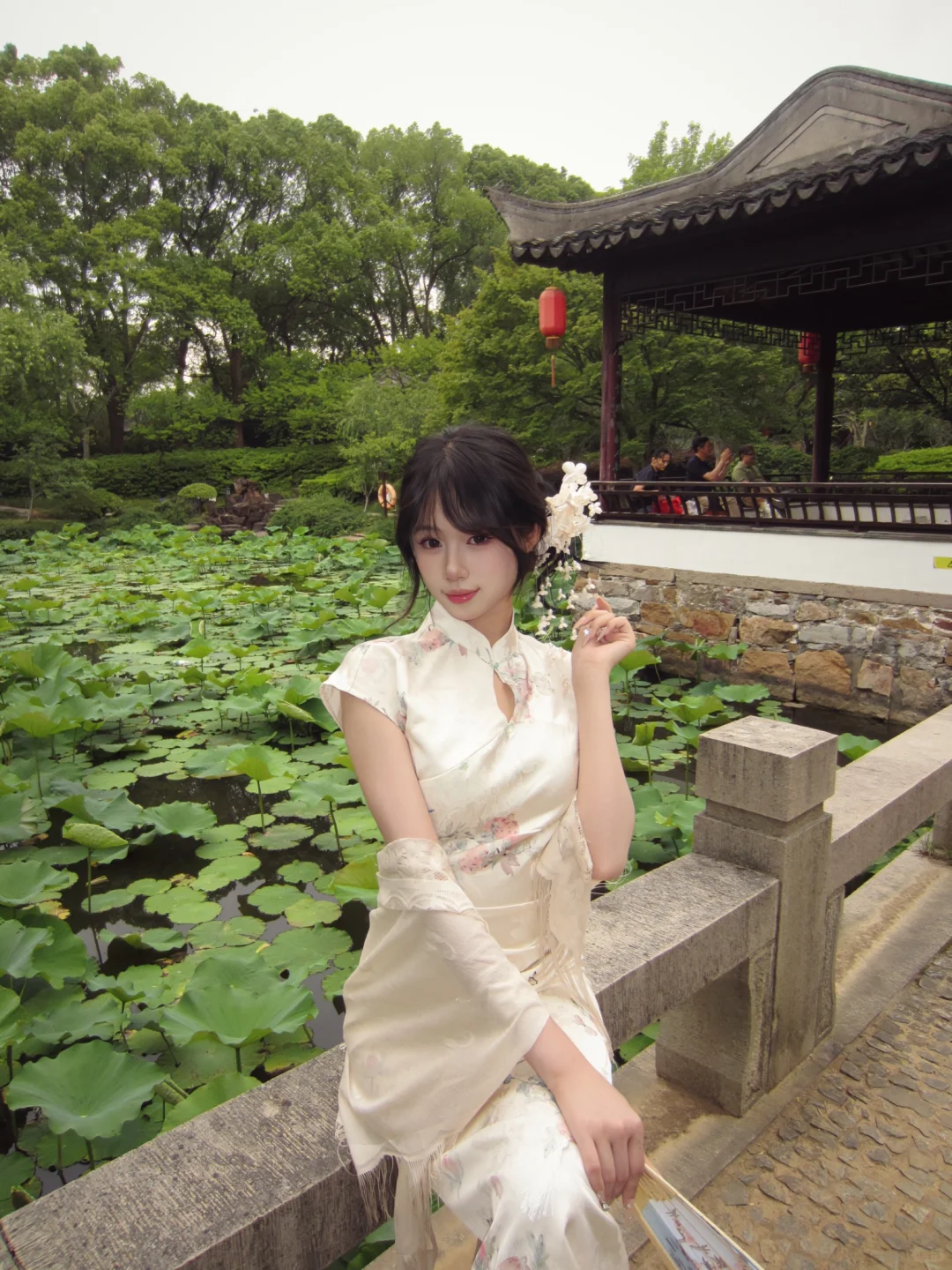 常熟陪拍📸｜苏州园林里的中式旗袍🍃