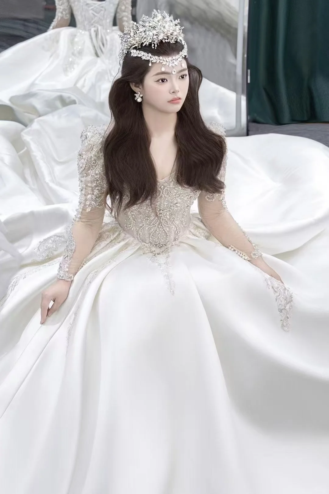 这是仙女吧，绝美白月光！