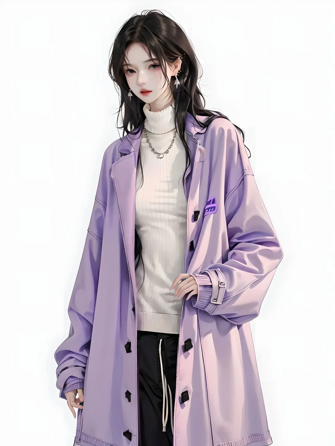 职场穿搭·魅惑紫