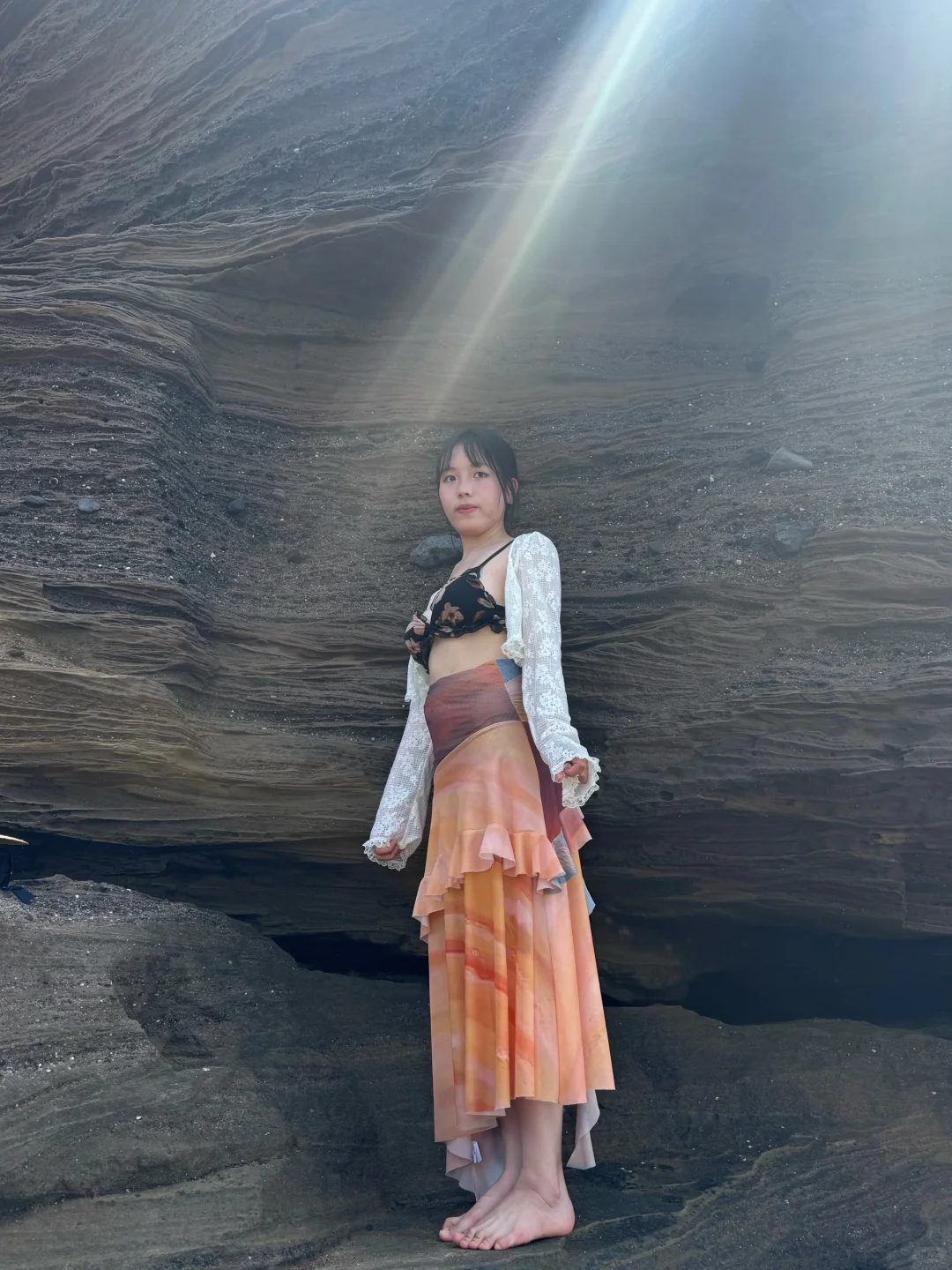 沙滩是最好的反光板🏖