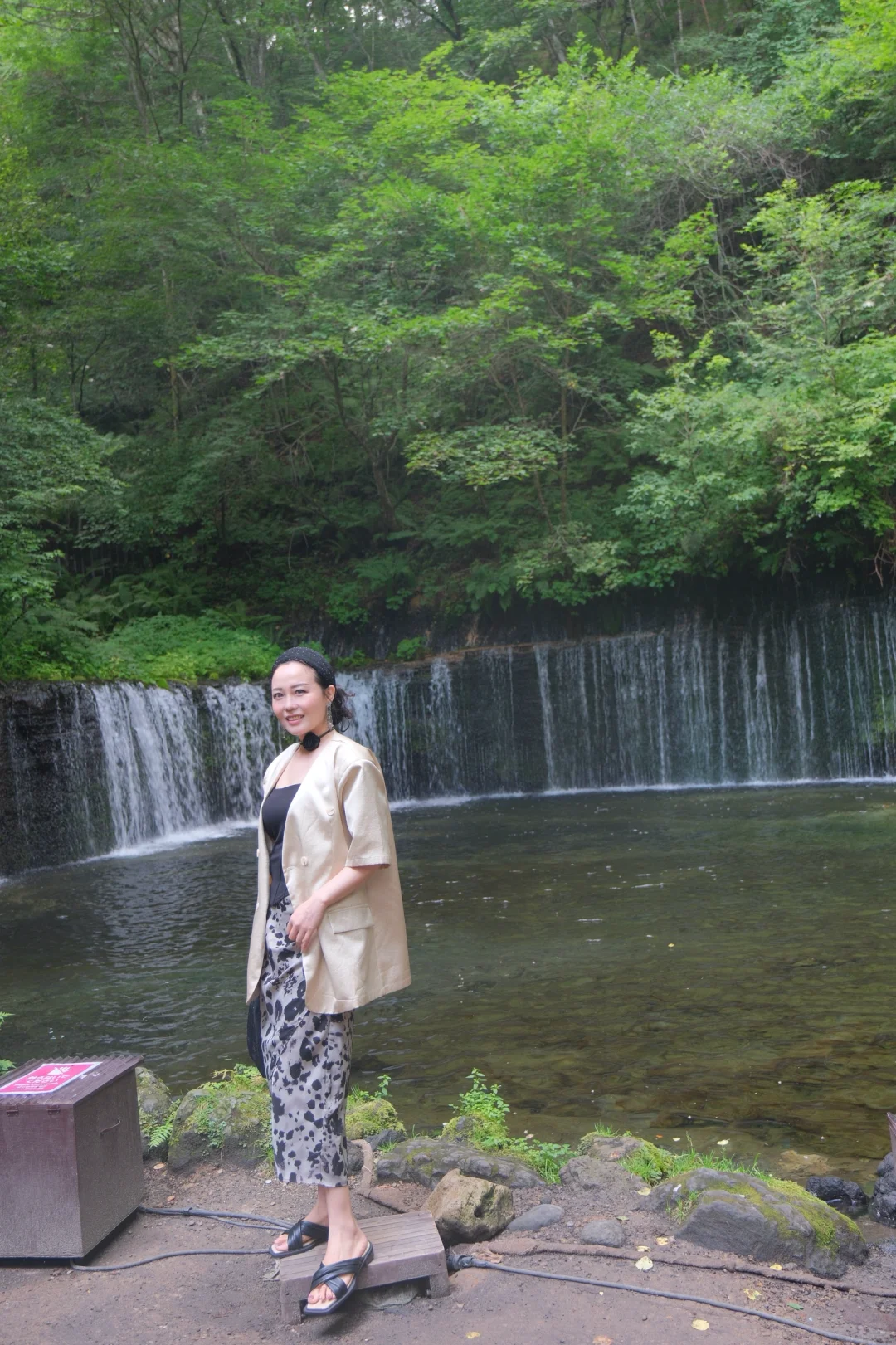 📍轻井泽の白丝瀑布