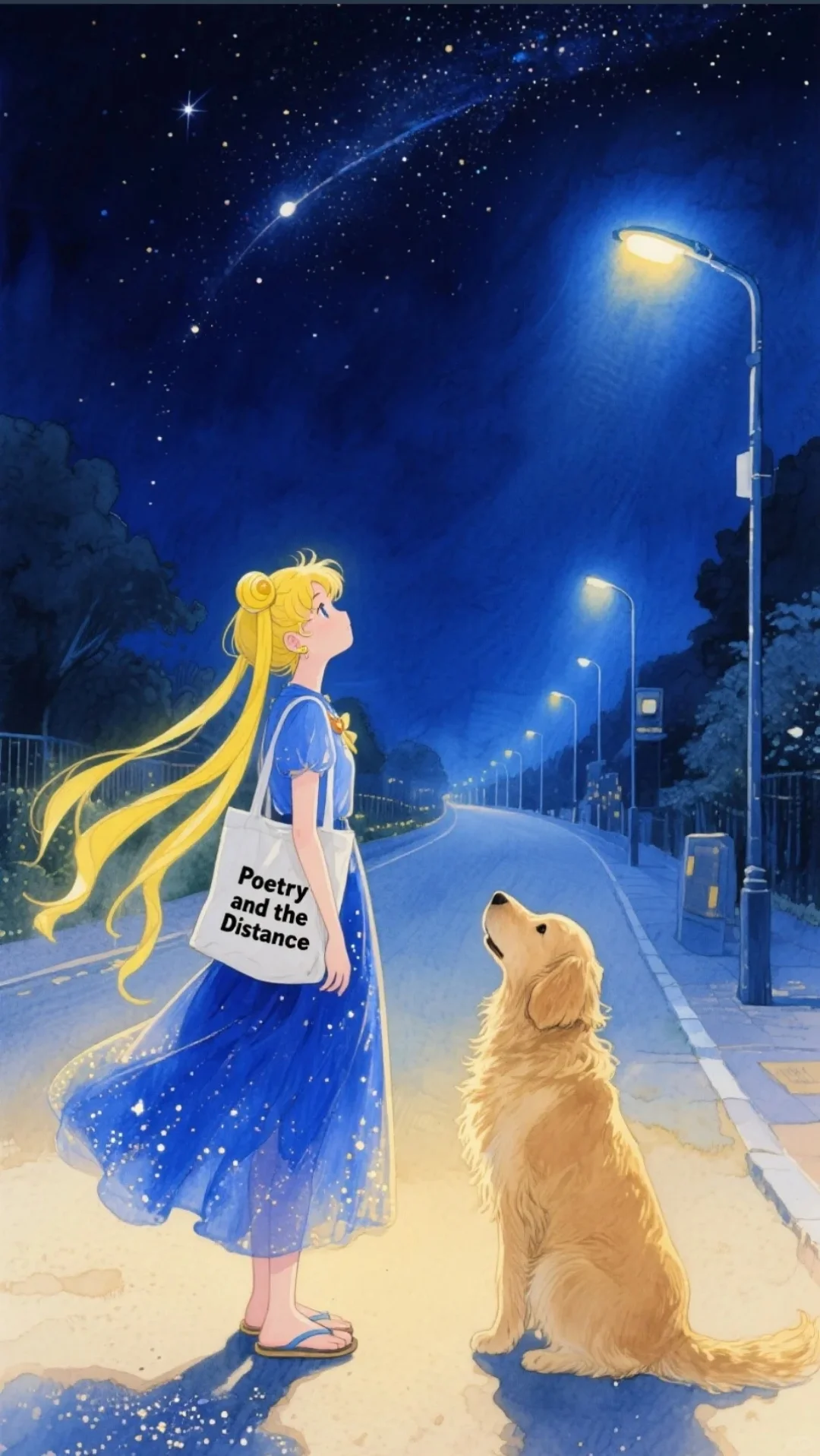 美少女战士与狗狗的浪漫时光💕