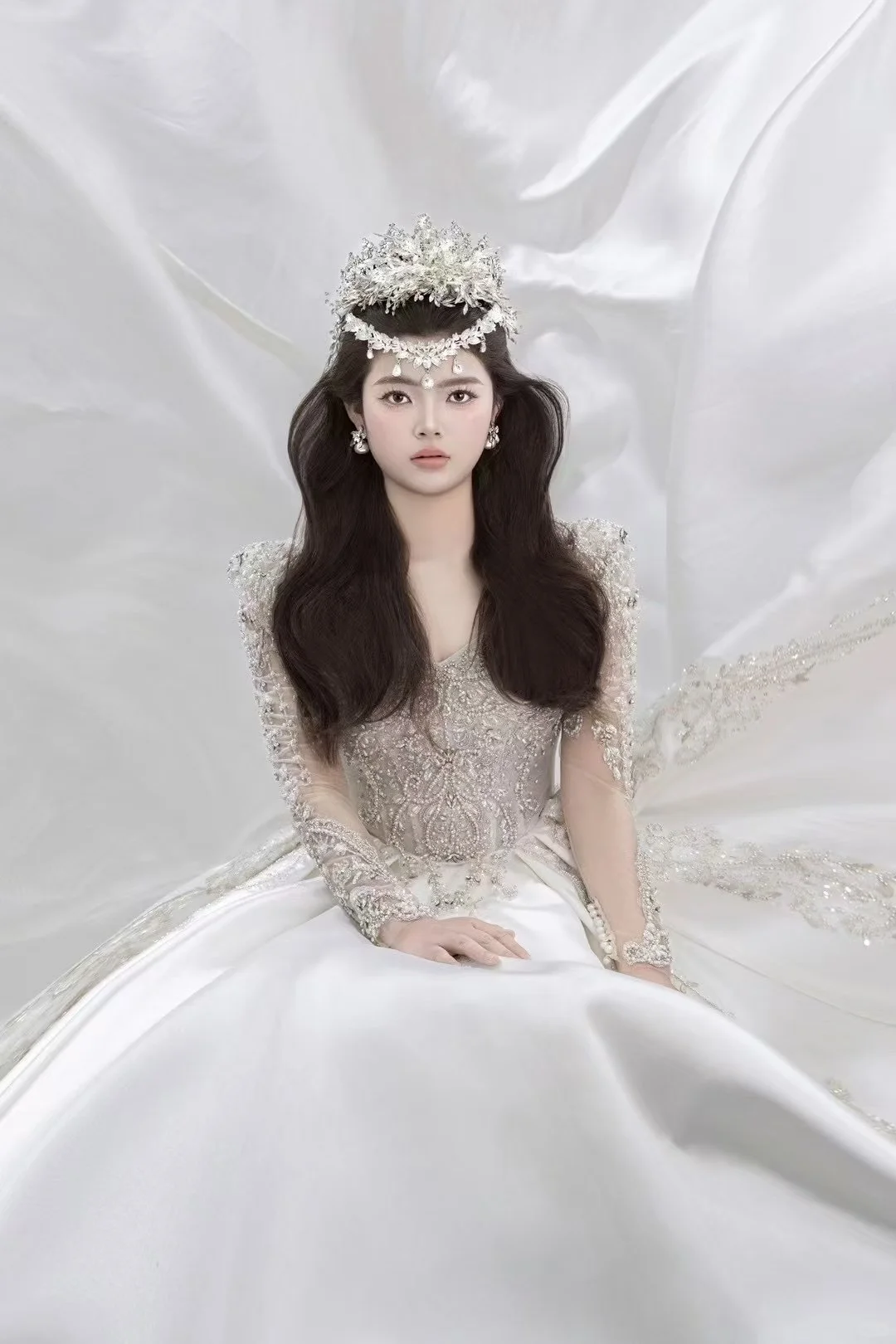 这是仙女吧，绝美白月光！