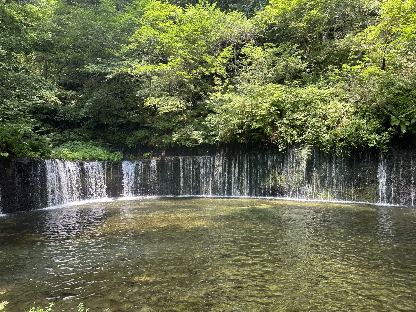 📍轻井泽の白丝瀑布