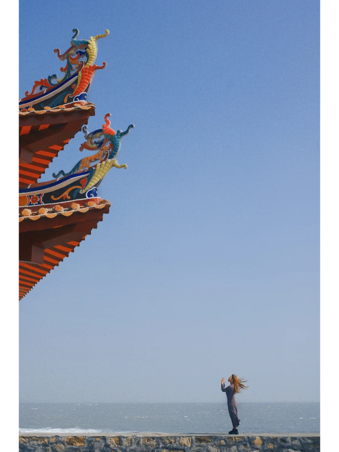 58元20底！晴天洛伽寺丰腴女生照样出片📸