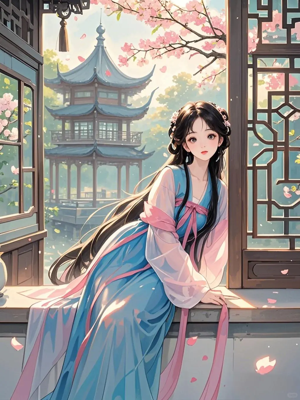 💃古风俏皮美少女来袭，萌化你的心🥰