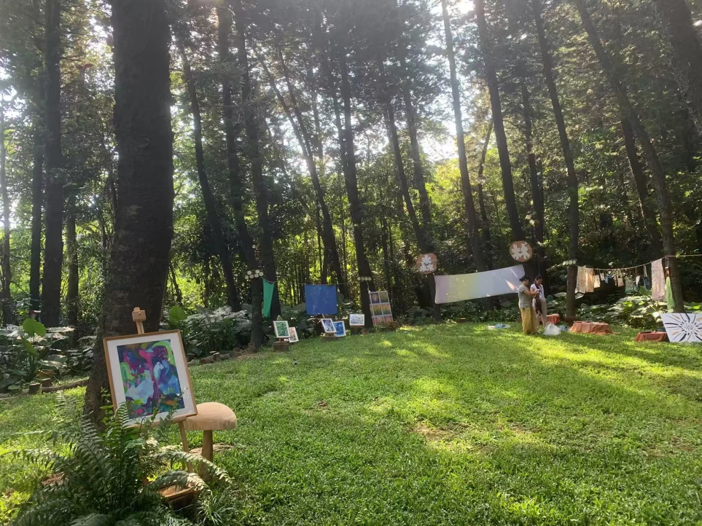 盛夏的森林主题画展｜接地Earthing
