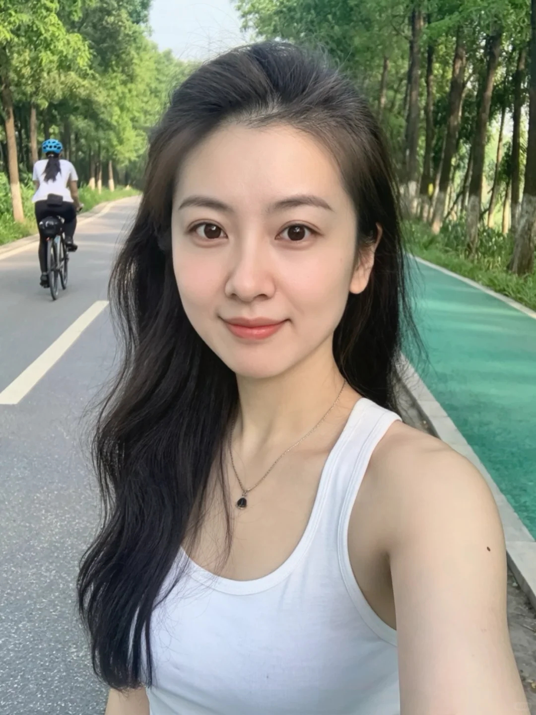 39岁，我开始爱自己了，风景很美人更美